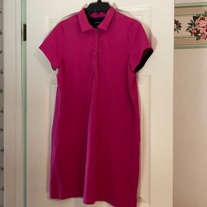 Lands End Women’s petite short sleeve polo dress